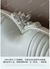 Cabinets Upholstered Bed Fancy Reading Legs Princess Children Bed Lounge Luxury Queen Mobili Per La Casa Bedroom Furniture