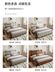 Bedroom Unique Bed Modern Storage Queen Multifunctional Beauty Sleeping Bed Luxury Nightstands Cama Matrimonial Furnitures