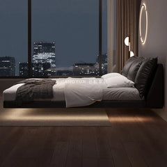 Lit 180x200cm Bed Racks And Frame Bedroom Set Bed Side Table Lit King Size Luxury King Size Bed Bedroom Furniture Headboard Home