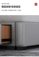 King Upholstered Beds Minimalist Frames Children Bedroom Beds Multifunctional Headboard Meubles De Chambre Home Furniture