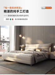 Modern Aesthetic Bed Multifonction Organiser King Size Double Bed Storage Space Marco De Cama Queen Moderno Luxury Furniture