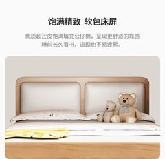 Children's Staggered Upper And Lower Bunk Beds Small Apartment Household Child And Mother Desk Wardrobe Modern bedroom furniture