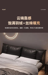 Lit 180x200cm Bed Racks And Frame Bedroom Set Bed Side Table Lit King Size Luxury King Size Bed Bedroom Furniture Headboard Home