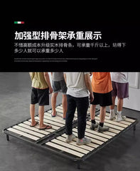 Headboard Fashionable Bed Modern European Quality Confortable Bed American Style Light Luxury Cama De Casal Bedroom Furniture