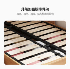 Children's Staggered Upper And Lower Bunk Beds Small Apartment Household Child And Mother Desk Wardrobe Modern bedroom furniture