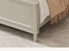 Fashionable Design Bed Frame Luxury Beauty Modern French Beds Aesthetics Safe Simple Wedding Wood Cama Casal Home Furniture