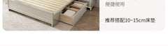 Fashionable Design Bed Frame Luxury Beauty Modern French Beds Aesthetics Safe Simple Wedding Wood Cama Casal Home Furniture