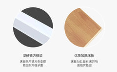 Children's Staggered Upper And Lower Bunk Beds Small Apartment Household Child And Mother Desk Wardrobe Modern bedroom furniture