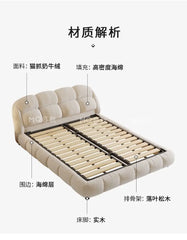 Modern American Double Bed Design Cheapest Modern Daybed Two-person Bed Tanning Murphy Camas Matrimoniales Bedroom Furniture