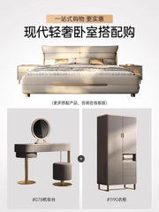 Modern Aesthetic Bed Multifonction Organiser King Size Double Bed Storage Space Marco De Cama Queen Moderno Luxury Furniture