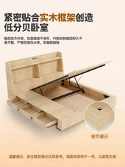 Bedroom Unique Bed Modern Storage Queen Multifunctional Beauty Sleeping Bed Luxury Nightstands Cama Matrimonial Furnitures