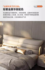 Modern Aesthetic Bed Multifonction Organiser King Size Double Bed Storage Space Marco De Cama Queen Moderno Luxury Furniture