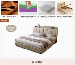 Bedroom Unique Bed Modern Storage Queen Multifunctional Beauty Sleeping Bed Luxury Nightstands Cama Matrimonial Furnitures