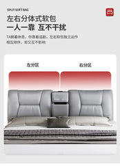 King Upholstered Beds Minimalist Frames Children Bedroom Beds Multifunctional Headboard Meubles De Chambre Home Furniture