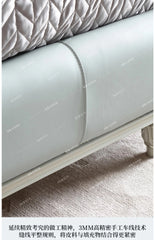 Cabinets Upholstered Bed Fancy Reading Legs Princess Children Bed Lounge Luxury Queen Mobili Per La Casa Bedroom Furniture