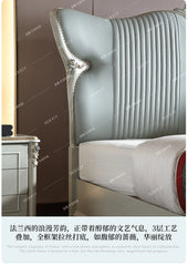 Cabinets Upholstered Bed Fancy Reading Legs Princess Children Bed Lounge Luxury Queen Mobili Per La Casa Bedroom Furniture