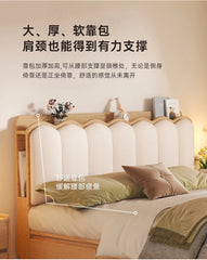 Upholstered Luxury Bed Wood Storage Drawer Tatami Home Bed Modern Liter Living Cama De Lujo Para Dormitorio Bedroom Furnitures